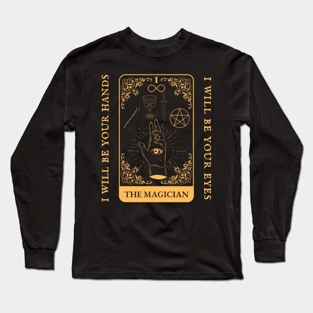 Adam Parrish - The Magician (Raven Cycle) Long Sleeve T-Shirt by TombAndTome
